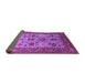 Sideview of Oriental Purple Industrial Rug, urb1350pur