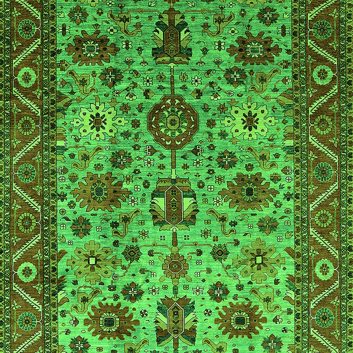 Oriental Green Industrial Rug, urb1350grn