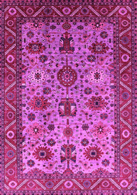 Oriental Pink Industrial Rug, urb1350pnk