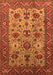 Oriental Orange Industrial Rug, urb1350org