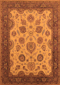 Oriental Orange Traditional Rug, urb1351org