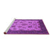 Sideview of Machine Washable Oriental Purple Traditional Area Rugs, wshurb1351pur