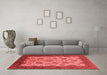 Traditional Red Washable Rugs