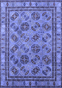 Oriental Blue Traditional Rug, urb1352blu