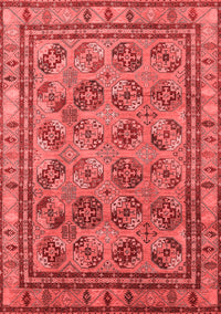 Oriental Red Traditional Rug, urb1352red
