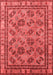 Oriental Red Traditional Area Rugs
