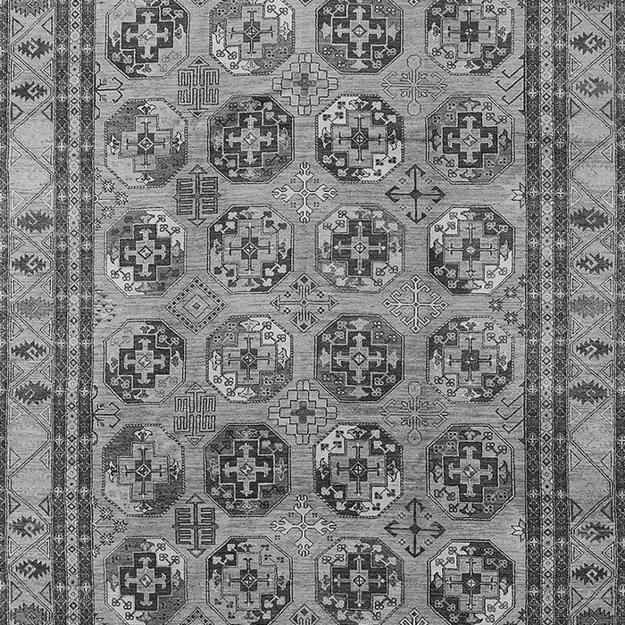 Machine Washable Oriental Gray Traditional Rug, wshurb1352gry