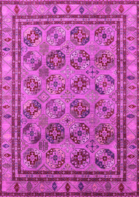 Oriental Pink Traditional Rug, urb1352pnk