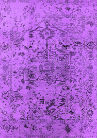 Oriental Purple Industrial Rug, urb1353pur