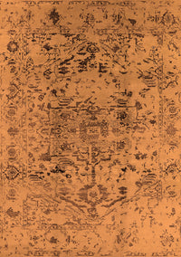 Oriental Orange Industrial Rug, urb1353org