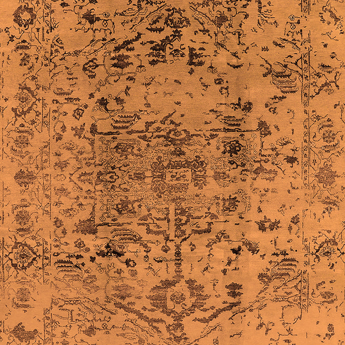 Oriental Orange Industrial Rug, urb1353org