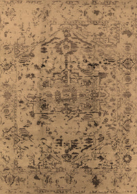 Oriental Brown Industrial Rug, urb1353brn