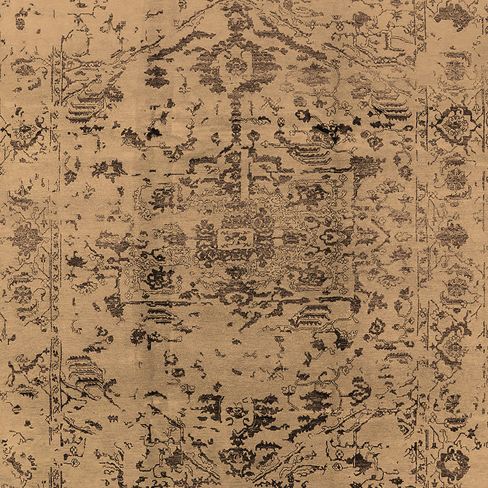 Oriental Brown Industrial Rug, urb1353brn