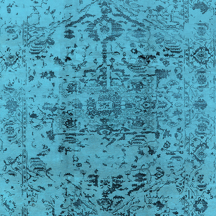 Oriental Light Blue Industrial Rug, urb1353lblu