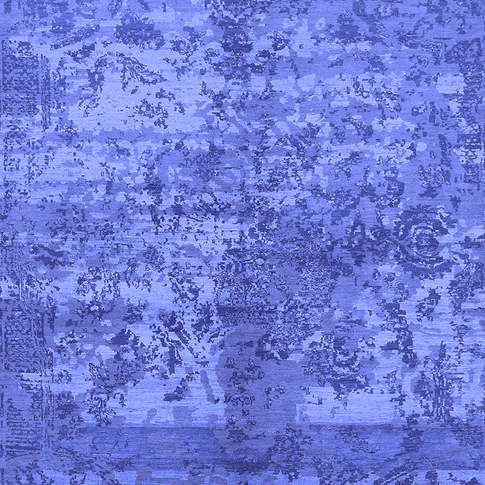 Oriental Blue Industrial Rug, urb1354blu