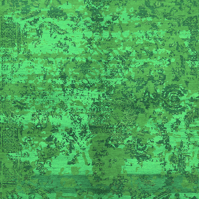 Oriental Green Industrial Rug, urb1354grn