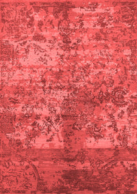 Oriental Red Industrial Rug, urb1354red