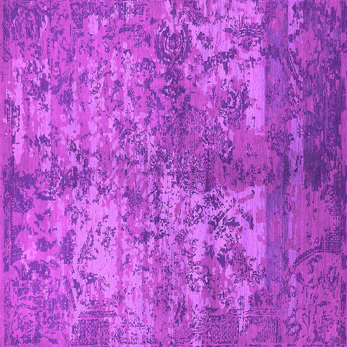 Square Oriental Pink Industrial Rug, urb1354pnk