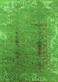 Oriental Green Industrial Rug, urb1356grn