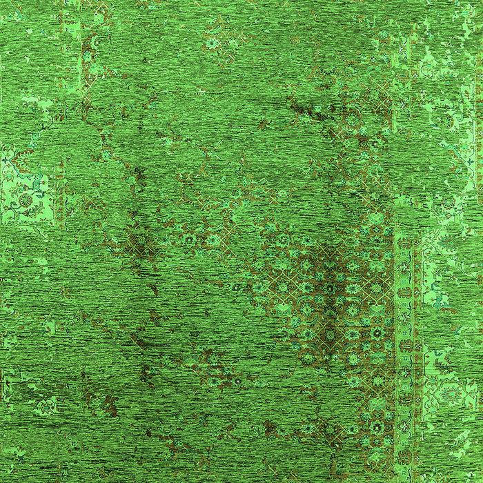 Oriental Green Industrial Rug, urb1356grn