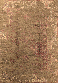 Oriental Brown Industrial Rug, urb1356brn