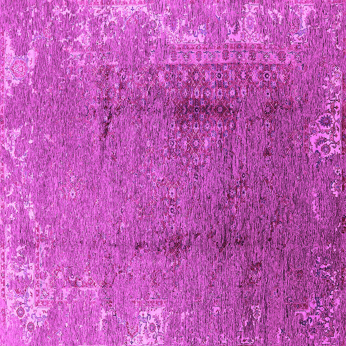Square Oriental Pink Industrial Rug, urb1356pnk