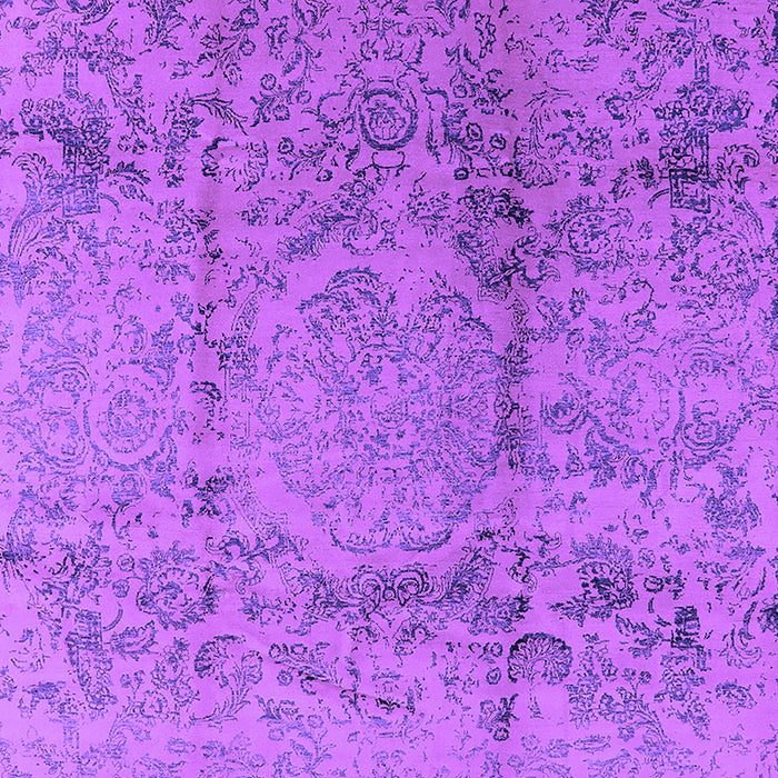 Machine Washable Oriental Purple Industrial Area Rugs, wshurb1357pur