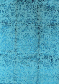 Oriental Light Blue Industrial Rug, urb1357lblu