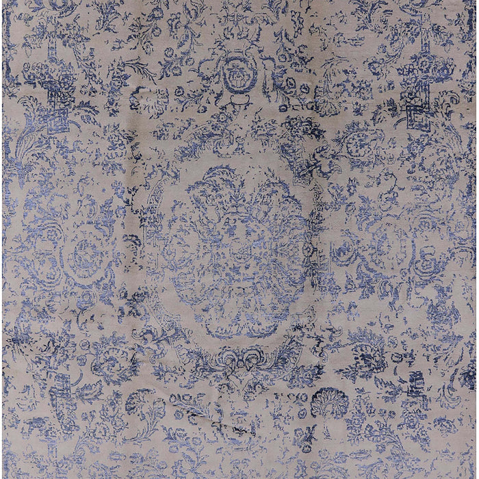 Mid-Century Modern Dark Gray Oriental Rug, urb1357