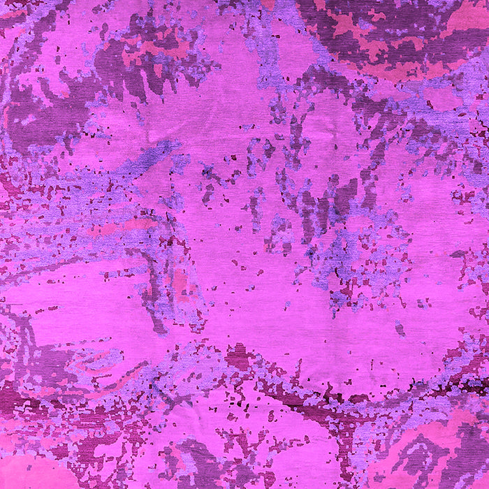 Machine Washable Oriental Pink Industrial Rug, wshurb1358pnk