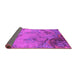 Sideview of Oriental Pink Industrial Rug, urb1358pnk