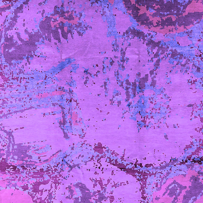 Machine Washable Oriental Purple Industrial Area Rugs, wshurb1358pur