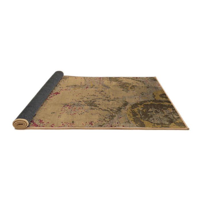 Sideview of Oriental Brown Industrial Rug, urb1358brn