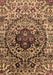 Oriental Brown Industrial Rug, urb1359brn