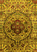 Oriental Yellow Industrial Rug, urb1359yw