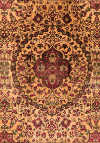 Oriental Orange Industrial Rug, urb1359org