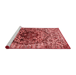Industrial Red Washable Rugs