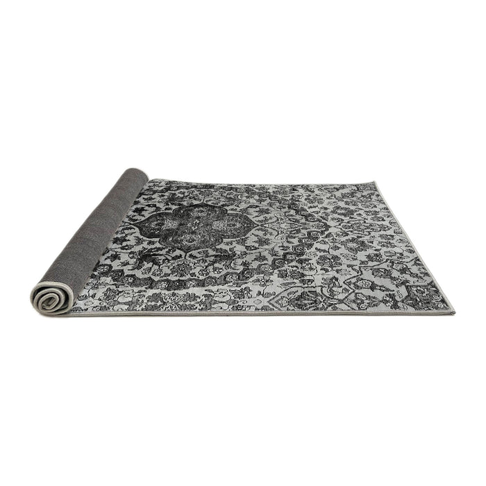 Sideview of Oriental Gray Industrial Rug, urb1359gry