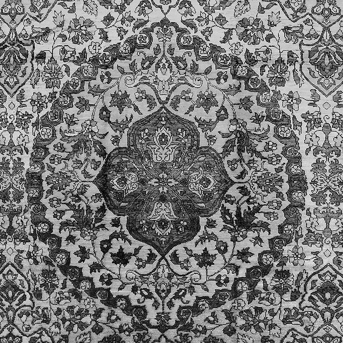 Machine Washable Oriental Gray Industrial Rug, wshurb1359gry