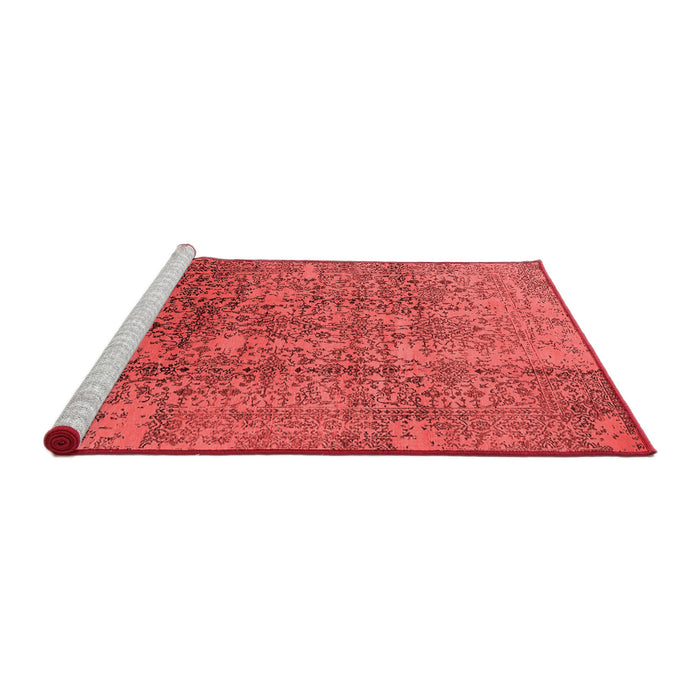 Industrial Red Washable Rugs