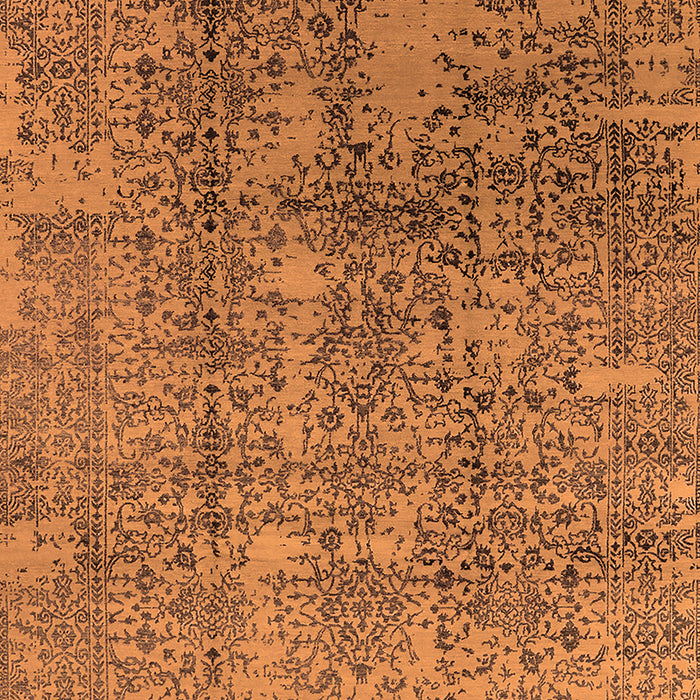Oriental Orange Industrial Rug, urb1360org