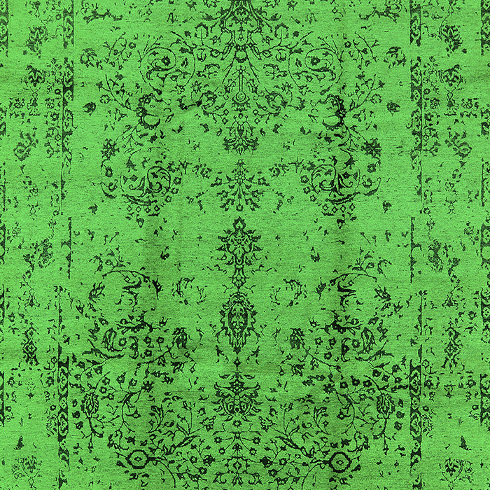 Oriental Green Industrial Rug, urb1362grn
