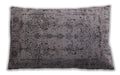 Mid-Century Modern Urban Silver Pink Lumbar Throw Pillow, 13 inch by 19 inch, lburb1362