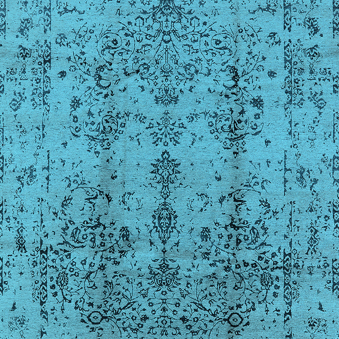 Oriental Light Blue Industrial Rug, urb1362lblu
