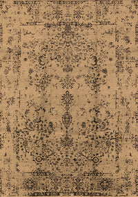 Oriental Brown Industrial Rug, urb1362brn