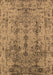 Oriental Brown Industrial Rug, urb1362brn