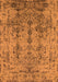 Oriental Orange Industrial Rug, urb1362org