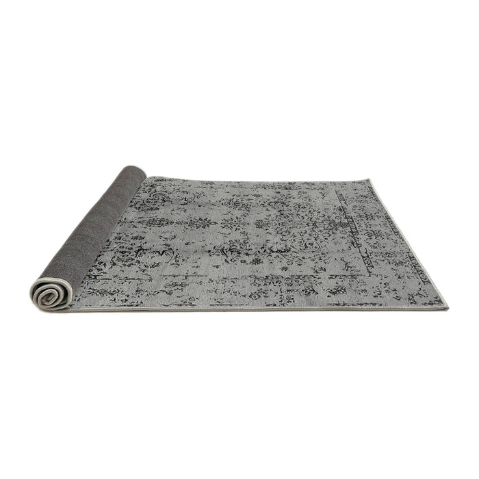 Sideview of Oriental Gray Industrial Rug, urb1362gry