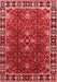 Oriental Red Traditional Area Rugs