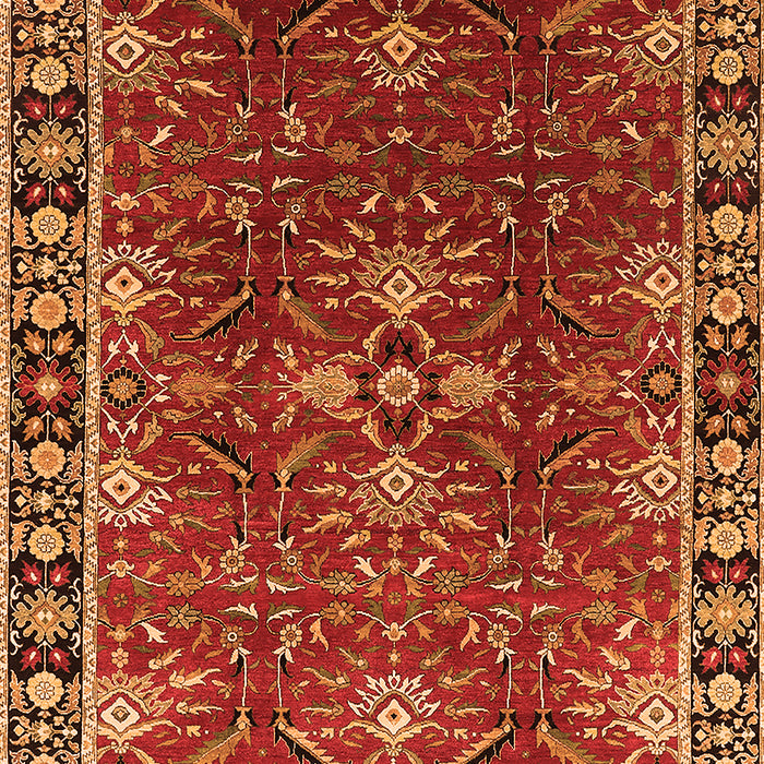 Oriental Orange Traditional Rug, urb1363org
